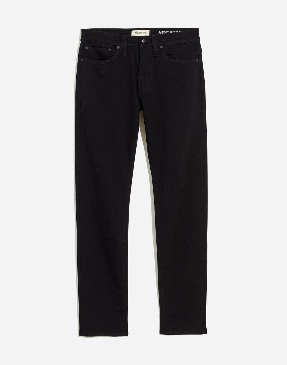 NEW Madewell 31x32 Men's Athletic Slim Jeans COOLMAX Denim Edition Black